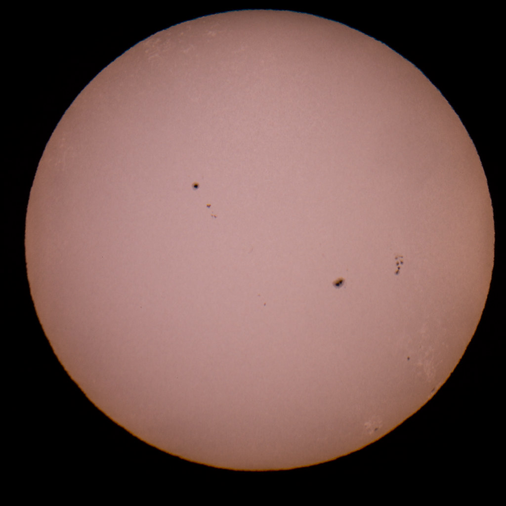 The sun through a solar filtered telescope | Timo Ilomäki | Flickr