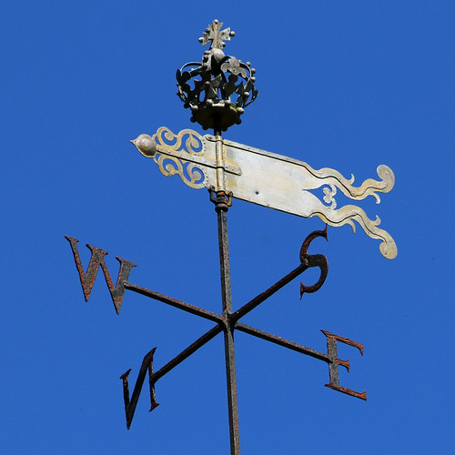 weather vane Powderham Castle Kenton, Exeter, Devon, Engla… Flickr