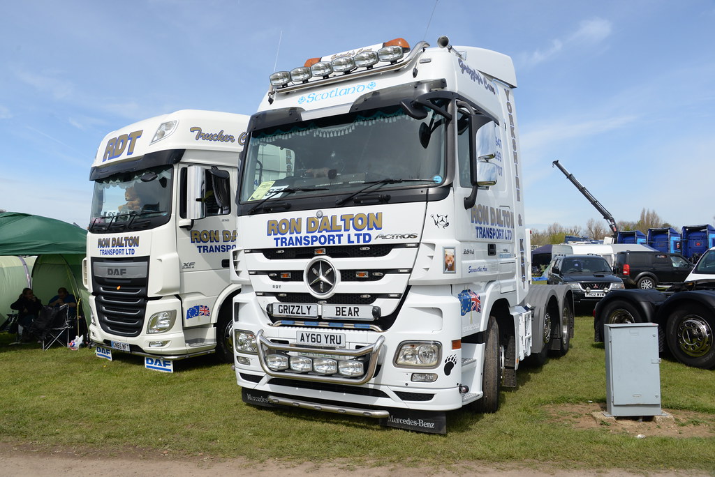 AY60 YRU MERCEDES ACTROS 2546 of RON DALTON TRANSPORT Ltd.… Flickr