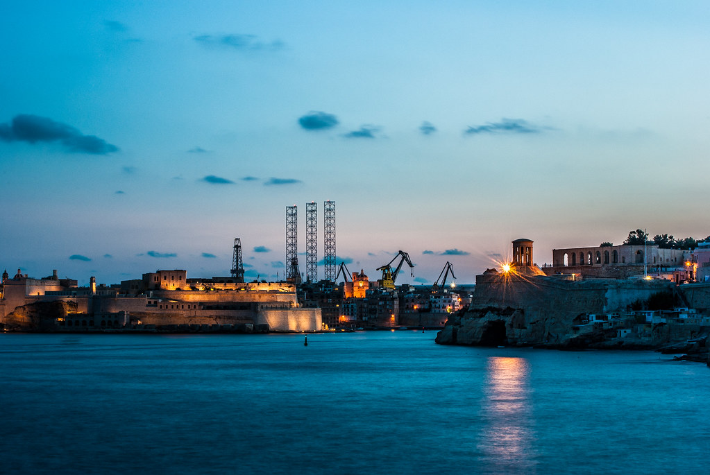 The Grand Harbor View of the Malta Grand Harbor from the b… Flickr