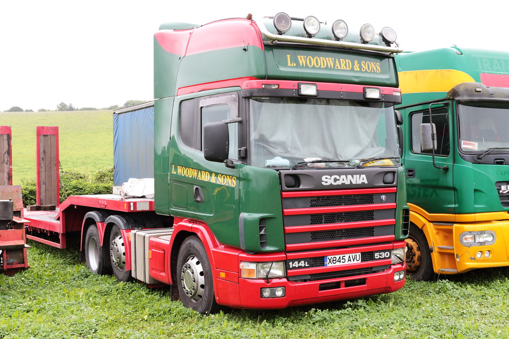 L Woodward And Sons Scania 144L X845 AVU Great Dorset Stea… Flickr