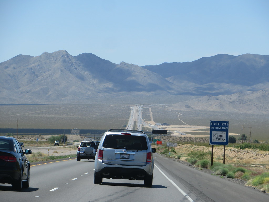 Interstate 15 South of Primm, Nevada in California Flickr