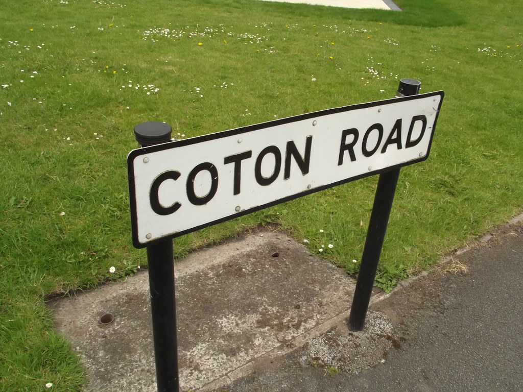 Coton Road, Nuneaton road sign a photo on Flickriver