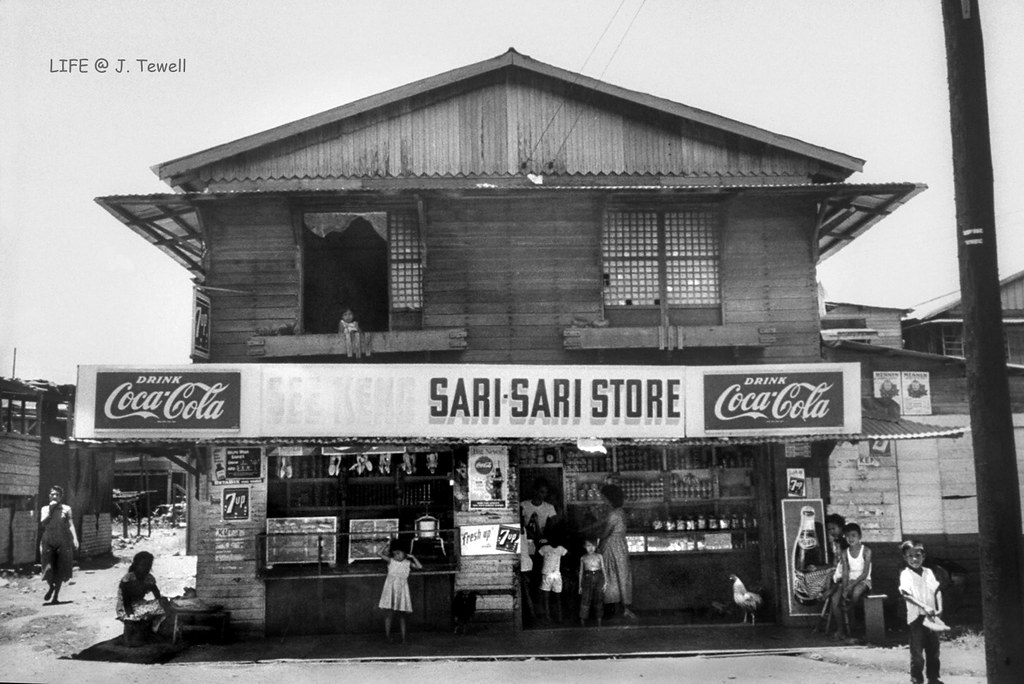 SariSari Store, Manila, Philippines, July 1955, Howard So… Flickr