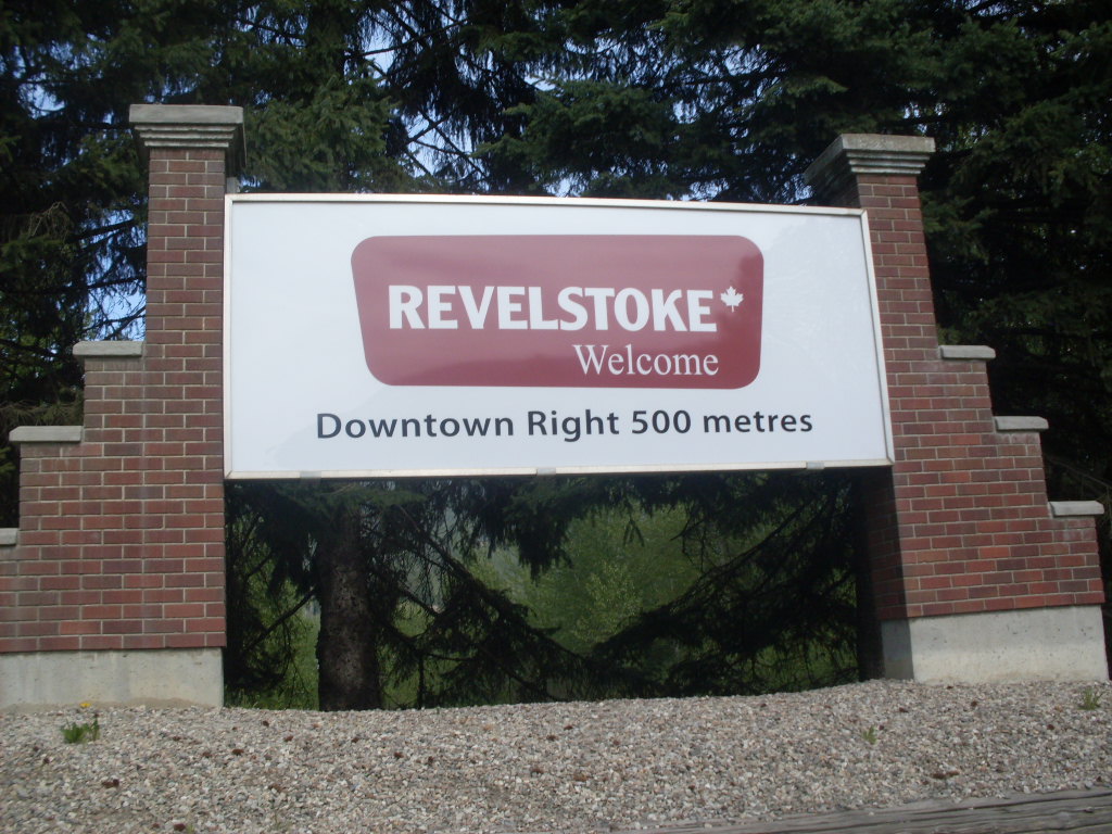 Revelstoke's sign Andy Bremner Flickr