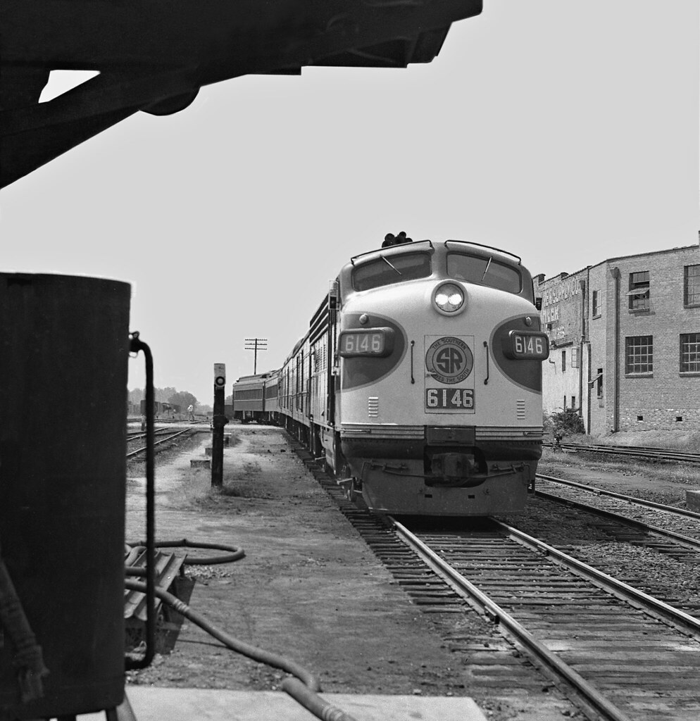 SR, Meridian, Mississippi, 1950 Northbound Southern Railwa… Flickr