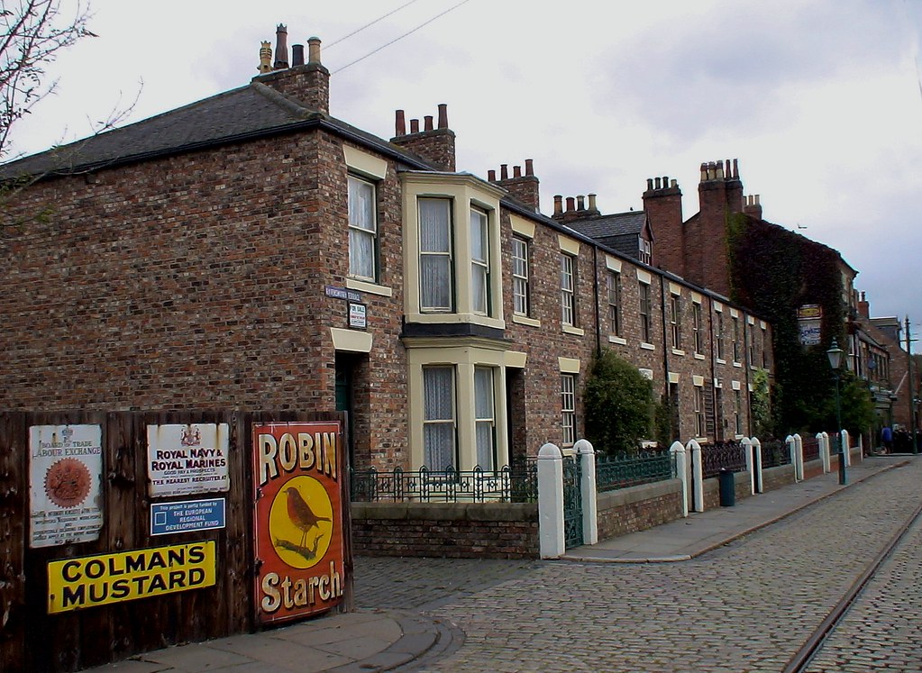 Ravensworth Terrace, Beamish Museum, September 2007. Flickr