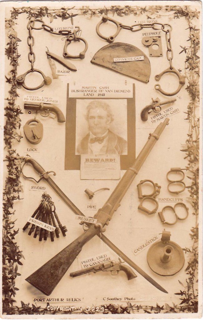 Relics of bushranger Martin Cash Port Arthur, Tasmania Flickr