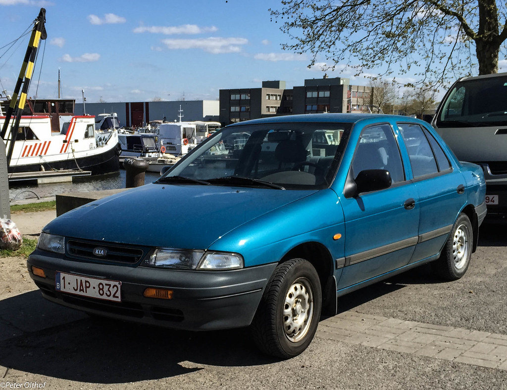 Kia Sephia SLX Place Antwerp peterolthof Flickr