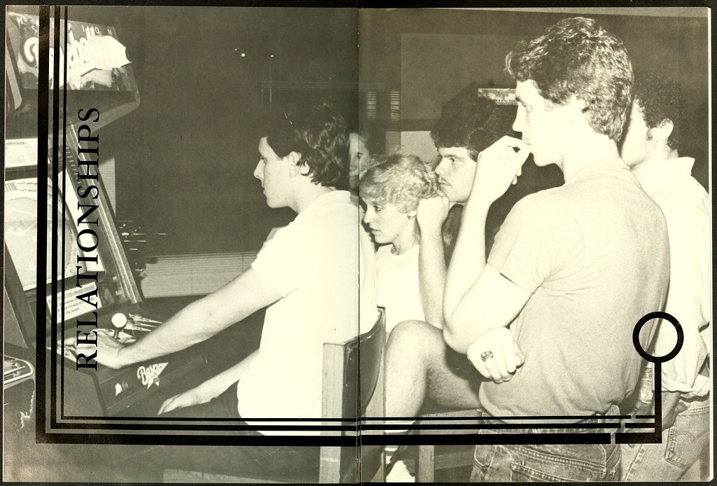 Relationships, Wingate University, Yearbook photo, 1984 Flickr