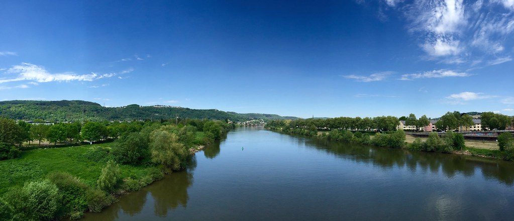 Die Mosel in Trier Die Mosel (französisch Moselle, luxembu… Flickr
