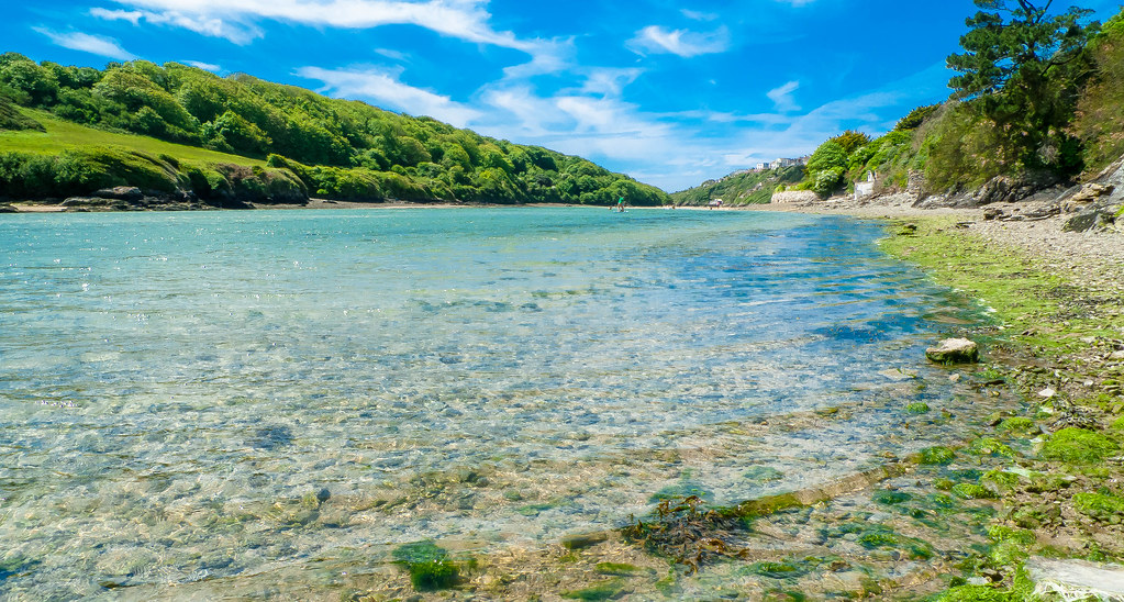 The Gannel estuary, Crantock , near Newquay, Cornwall. a photo on