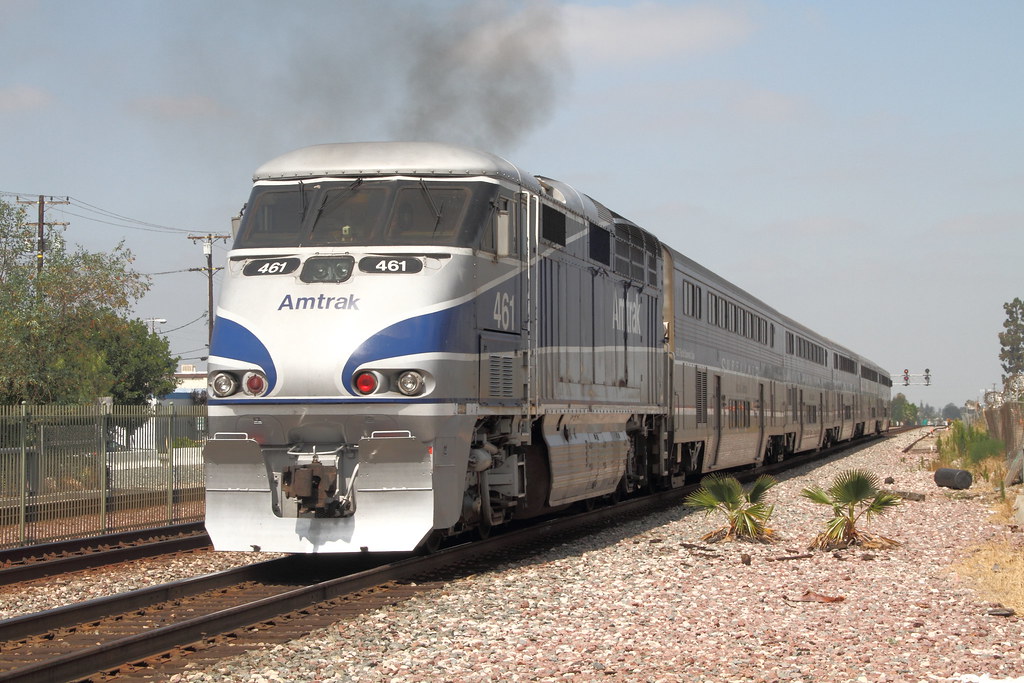 Amtrak 461 Fullerton Station Los Angeles 29th June 2011 Flickr