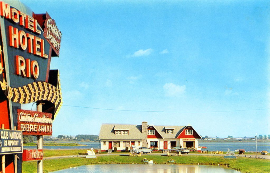 Hotel Rio Motor Court Repentigny PQ Canada route no. 2 William L