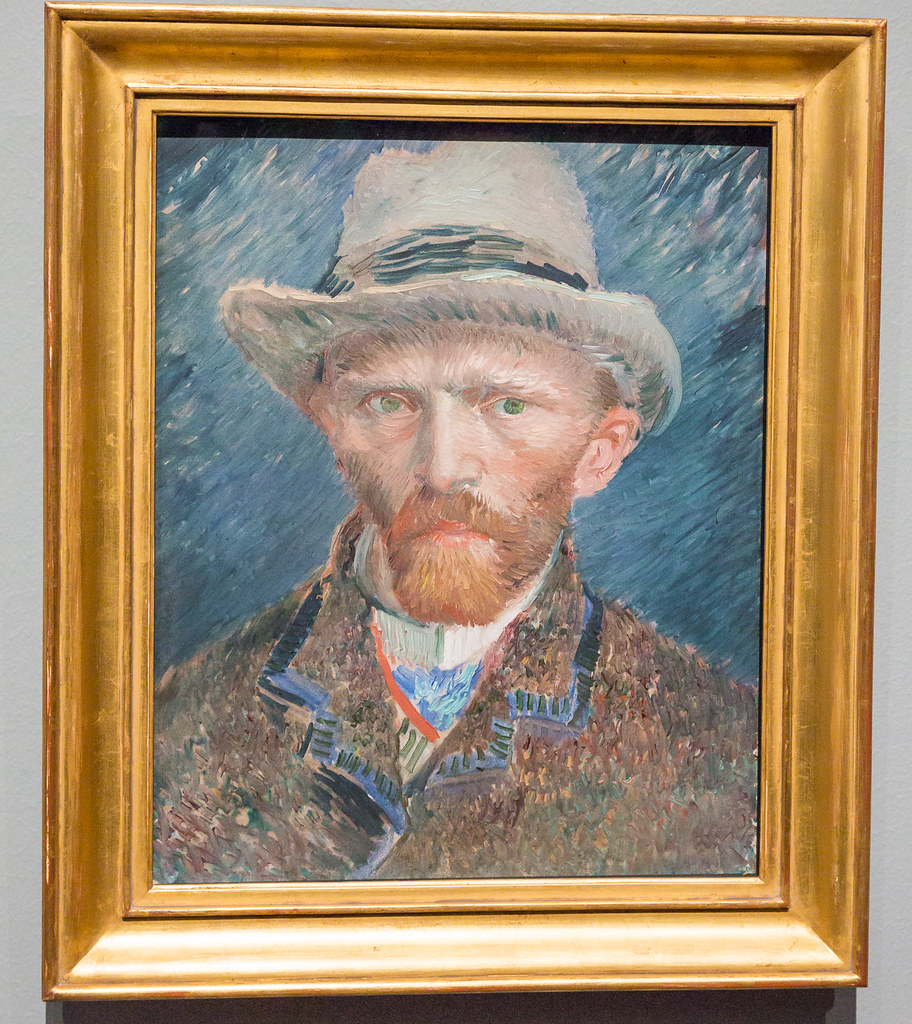 Rijksmuseum, Amsterdam Van Gogh self portrait in Paris, oi… Flickr