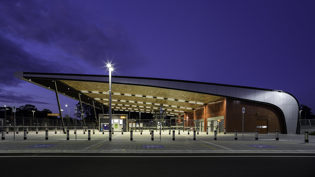 Edmondson Park Station Sydney Peter Miller Flickr