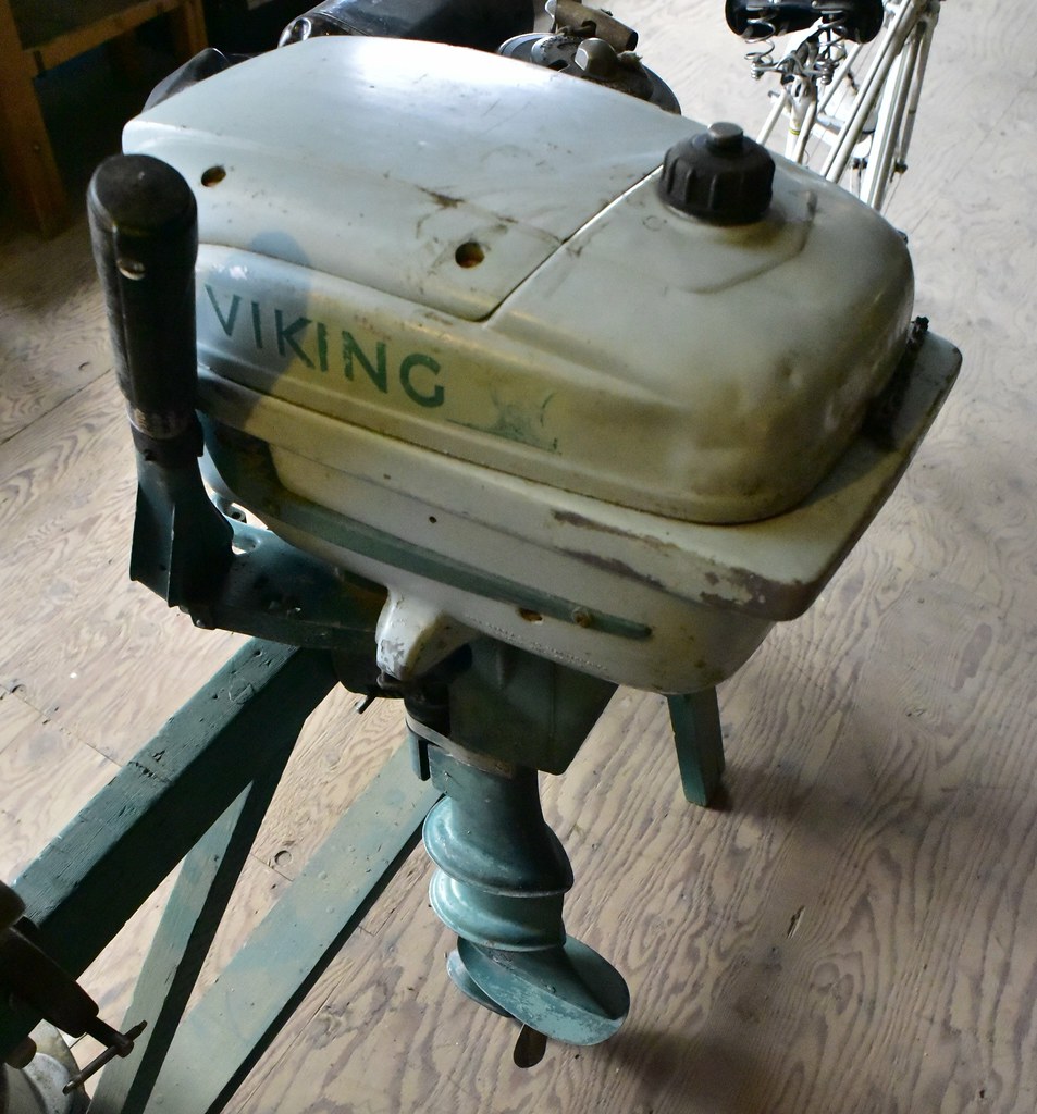 Viking outboard motor Chilliwack, Heritage park, BC., Cana… Flickr