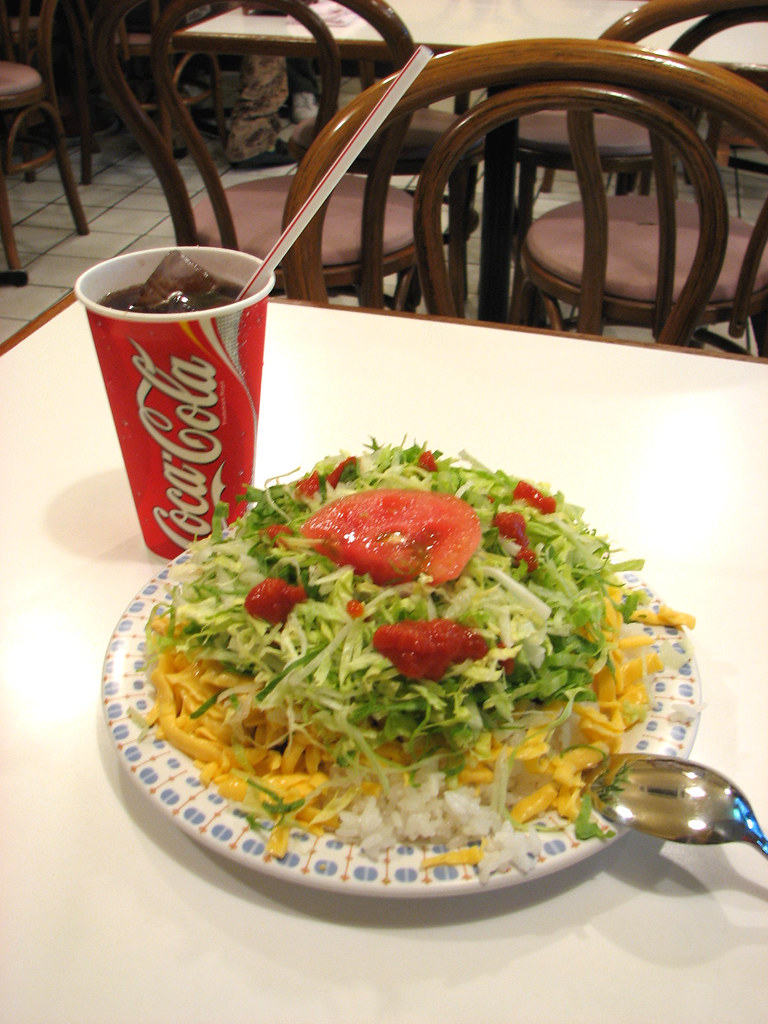 Okinawa King Tacos' "Tacorice Cheese Yasai" Ginowan, Oki… Flickr