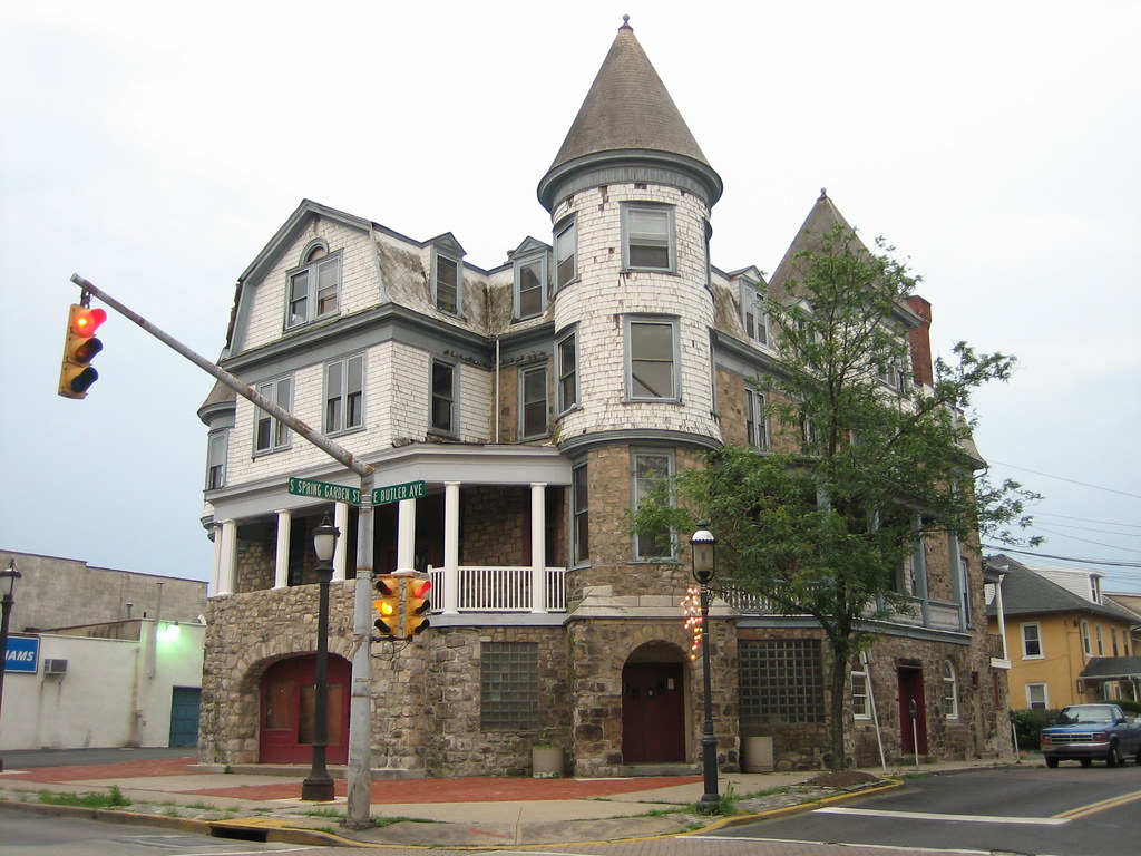 Wyndy corner The Wyndham Hotel, the second hotel in Ambler… Flickr