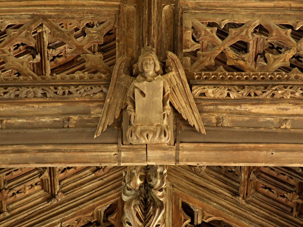 All Saints Church, Martock, Somerset 13 The timber roof is… Flickr