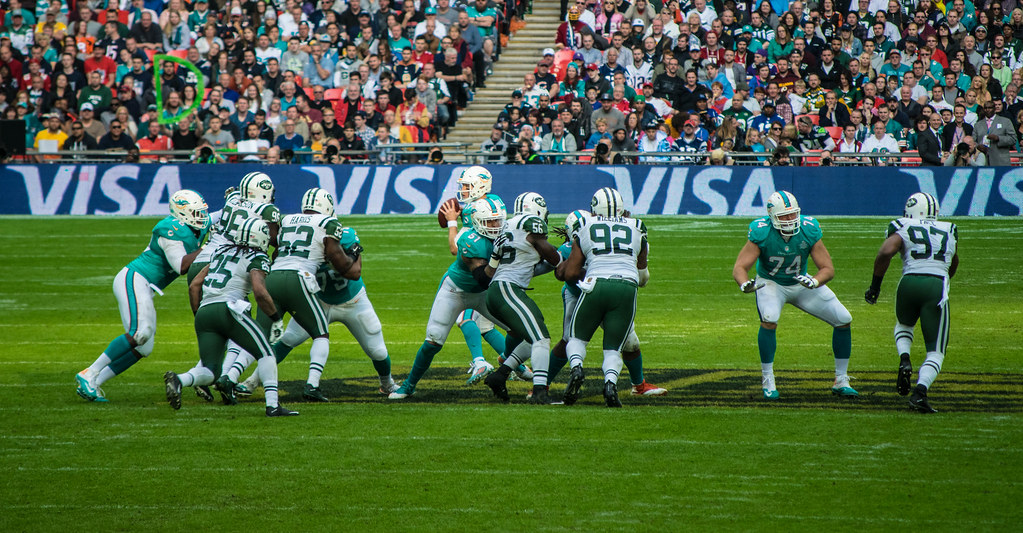 Miami Dolphins vs NY Jets, Wembley Stadium October 4th 201… Flickr
