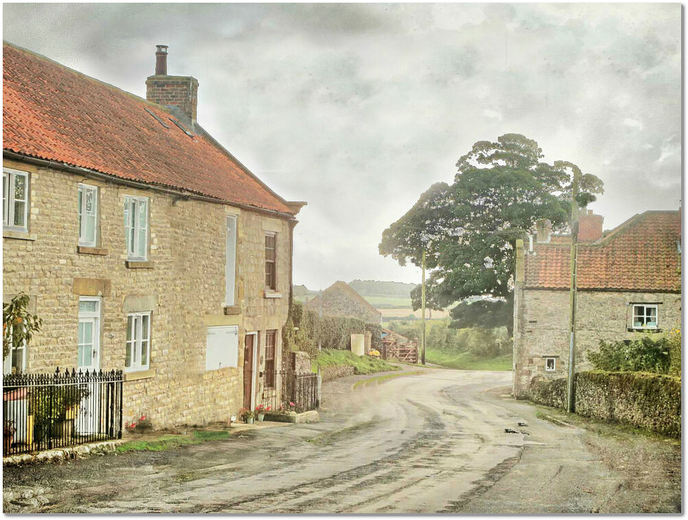 The Village Gillamoor , North Yorkshire in autumn texture … Flickr