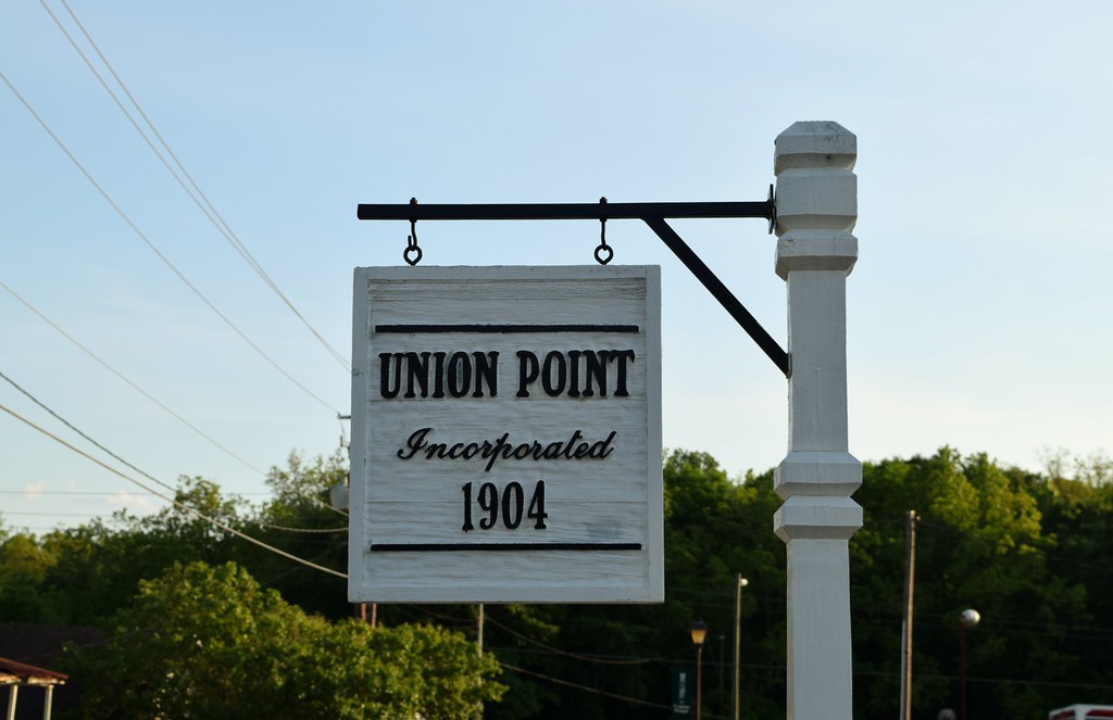Union Point Sign Union Point, Greene County, GA Marie Flickr