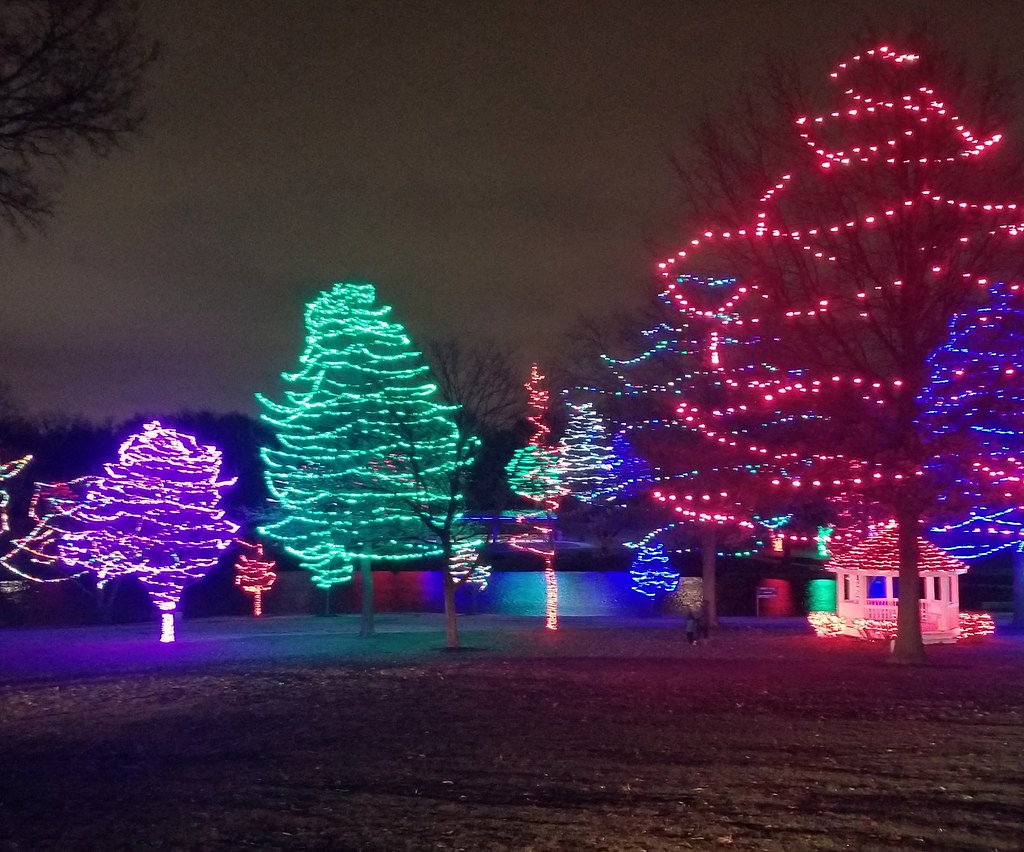 Holiday lights in Lenexa Just off 87th Street and Lackman Flickr