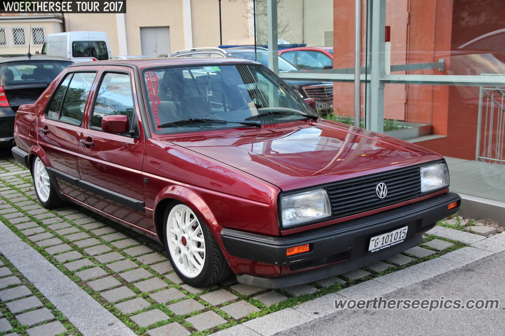 Red VW Jetta Mk2 a photo on Flickriver