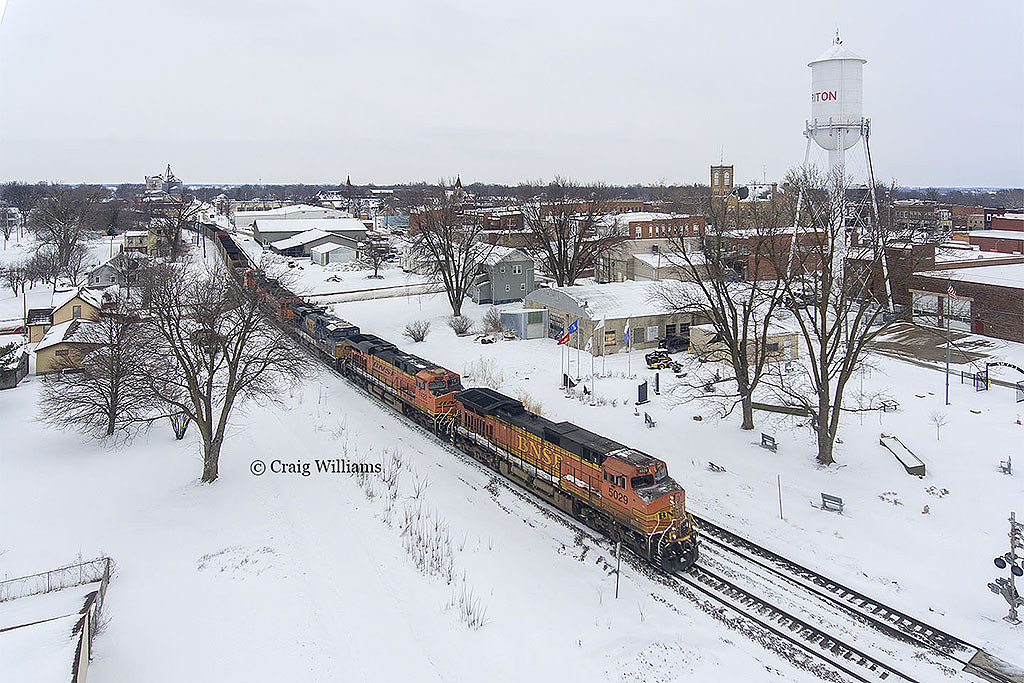BNSF 5029 Eastbound HLINGAL106 at Chariton IA Took a 2 da… Flickr