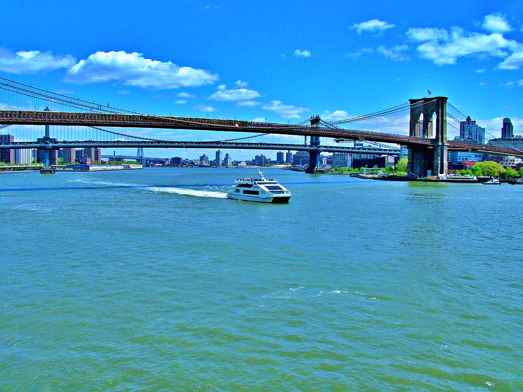 Three Bridges BMW The three lower Manhatten Bridges From s… Flickr