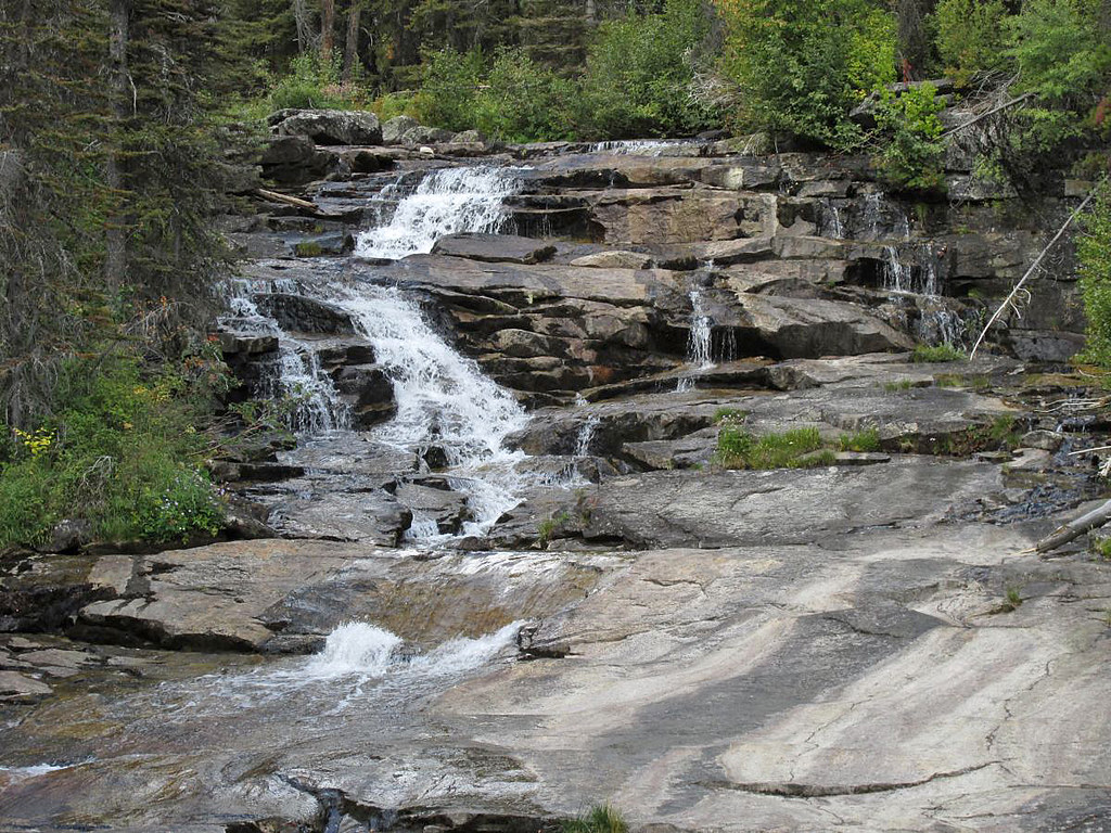 Blodgett Creek Falls A waterfall about five miles up the c… Flickr
