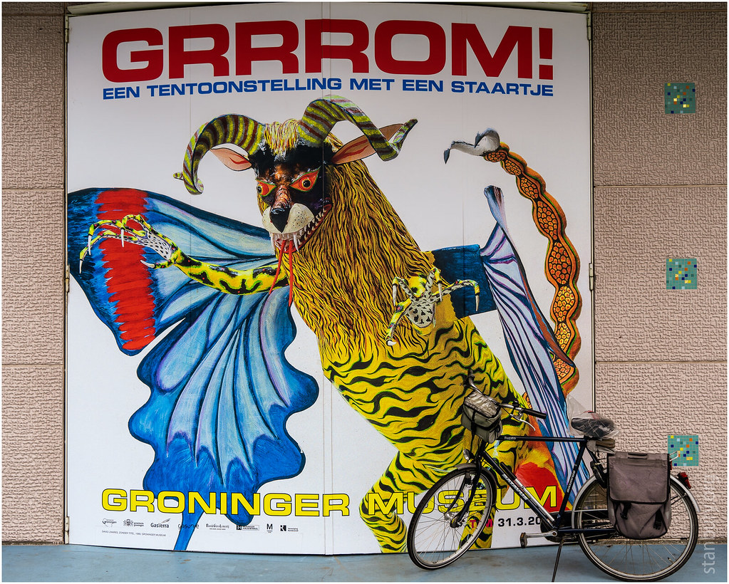Grrrom! Poster for exhibition at the Groningen Museum. Gro… Flickr
