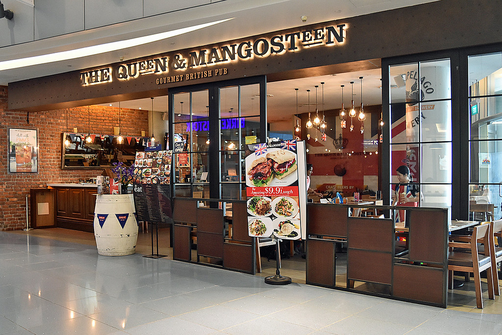 The Queen & Mangosteen The British bar and restaurant at V… Flickr