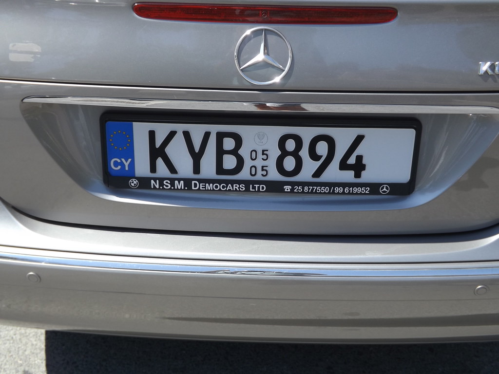 Post2014 Cypriot plate, Larnaca, Cyprus Post2014 Cypriot… Flickr