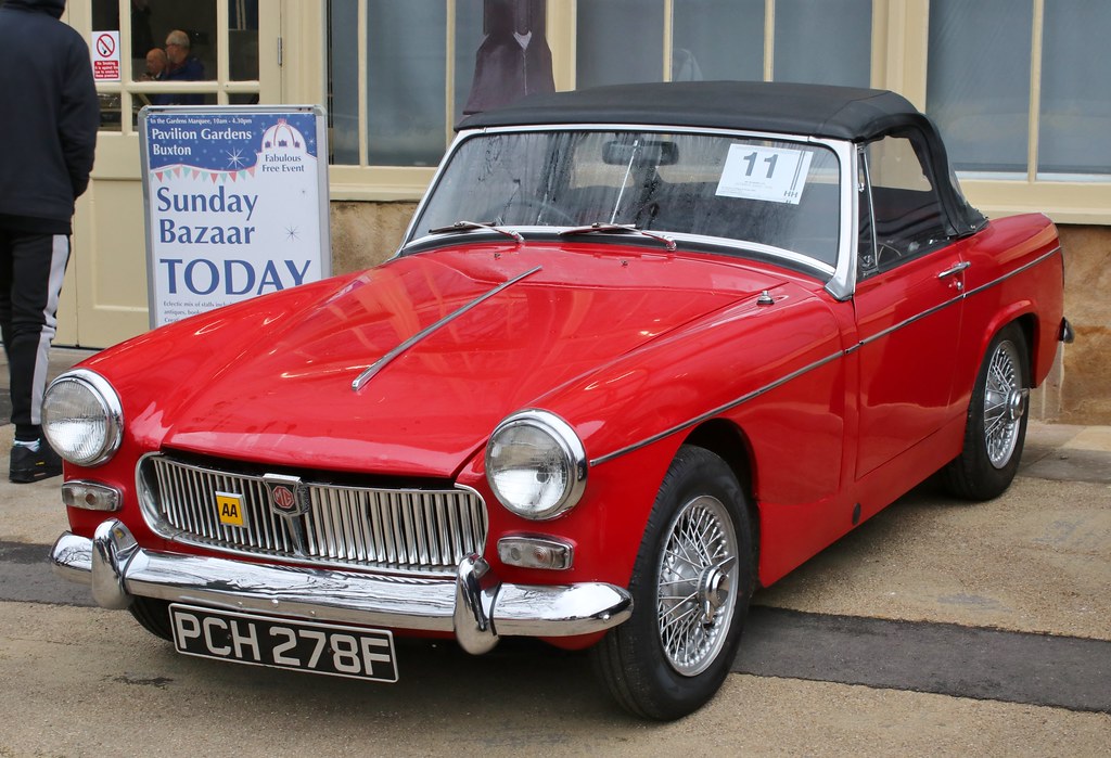 PCH 278F 1967 MG Midget. H&H classic car auction, Buxton … Flickr