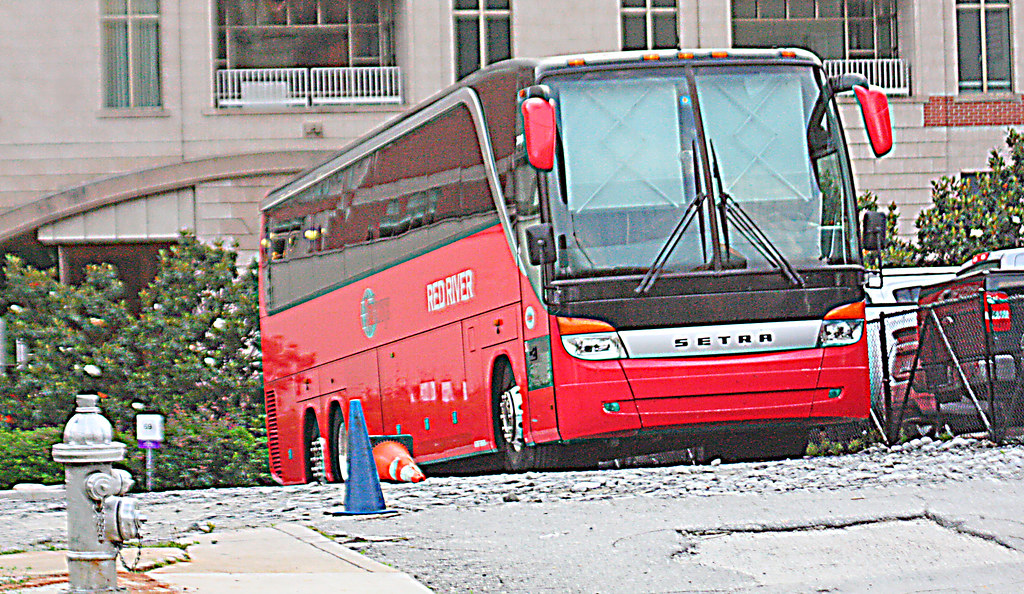 Trailways, Red River Bus, Downtown Atlanta, (2 of … Flickr