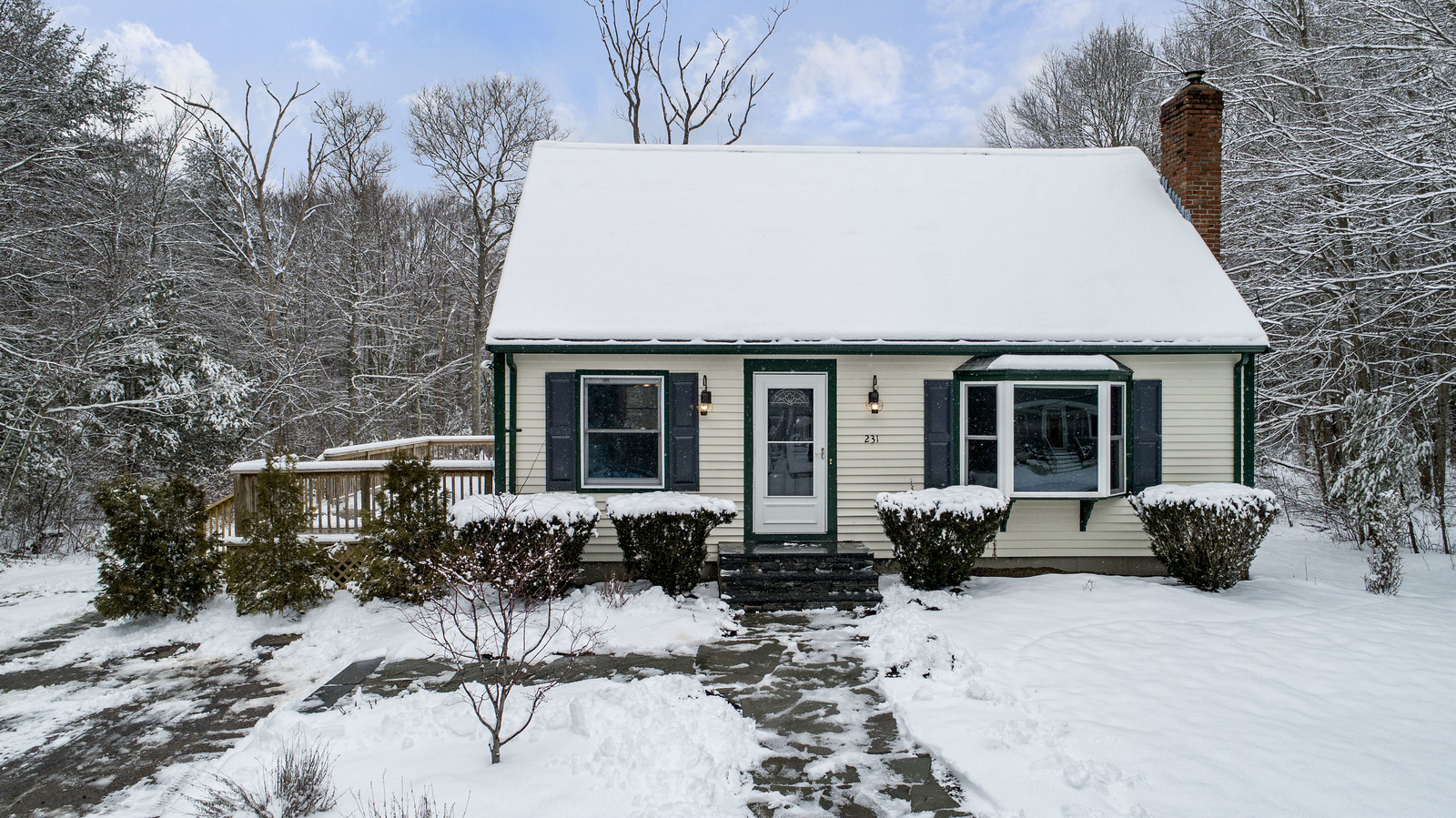 231 Prospect Street, Easton, Aerial Flickr