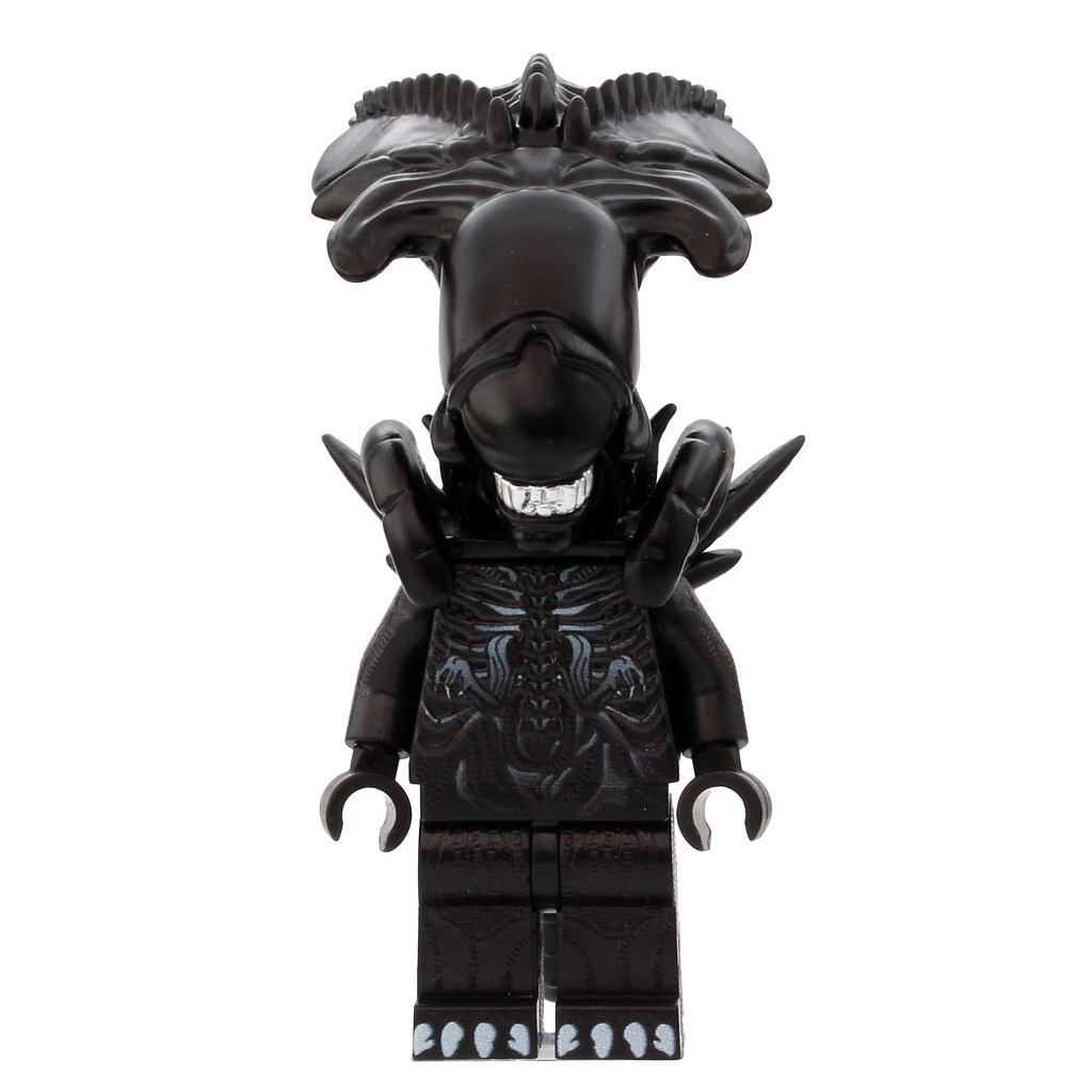 XENOMORPH ALIEN QUEEN Minifigure ALIEN Figure For Custom Lego Minifigures LEGO Minifigures