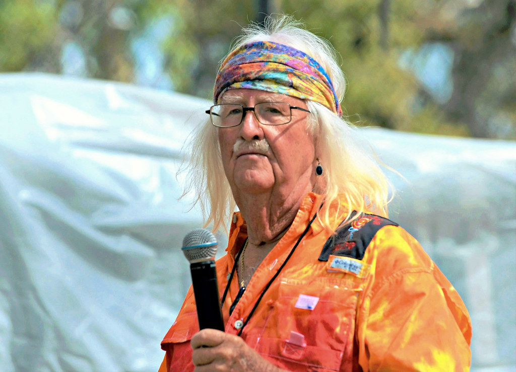 Emcee Swamp Cabbage Festival LaBelle, Florida forestforthetress