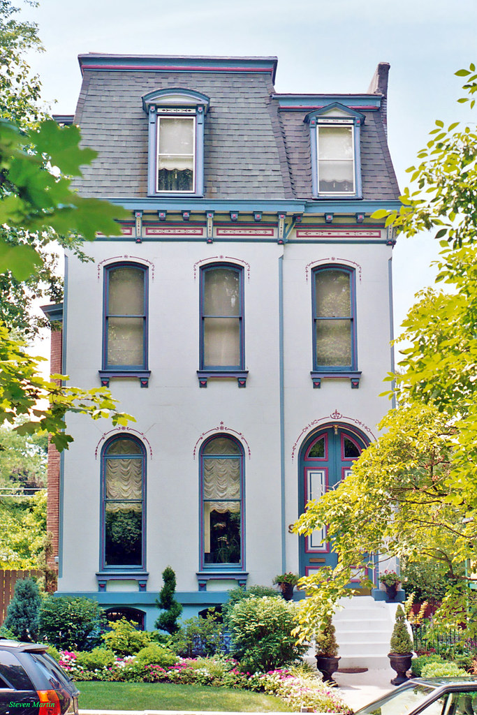 Second Empire Style House, Lafayette Square, St. Louis Flickr