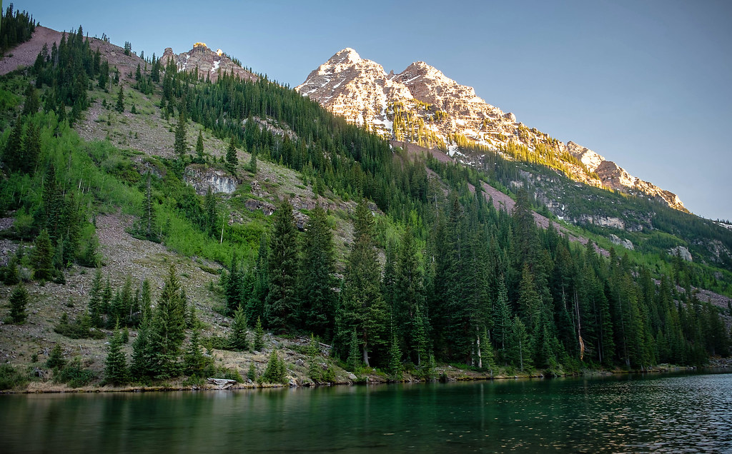 Pyramid Peak Pyramid Peak reaches an elevation of 14,018 f… Flickr