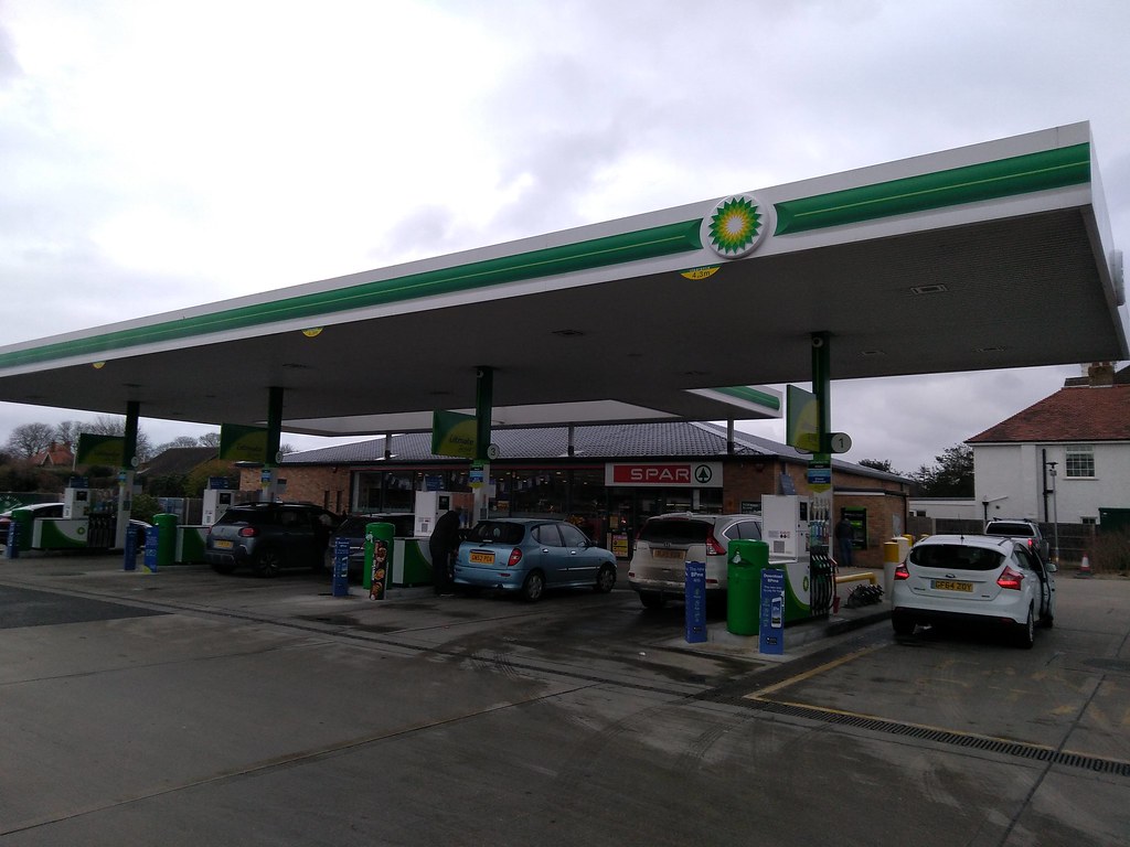 BP petrol station, London Road, Deal First petrol station … Flickr