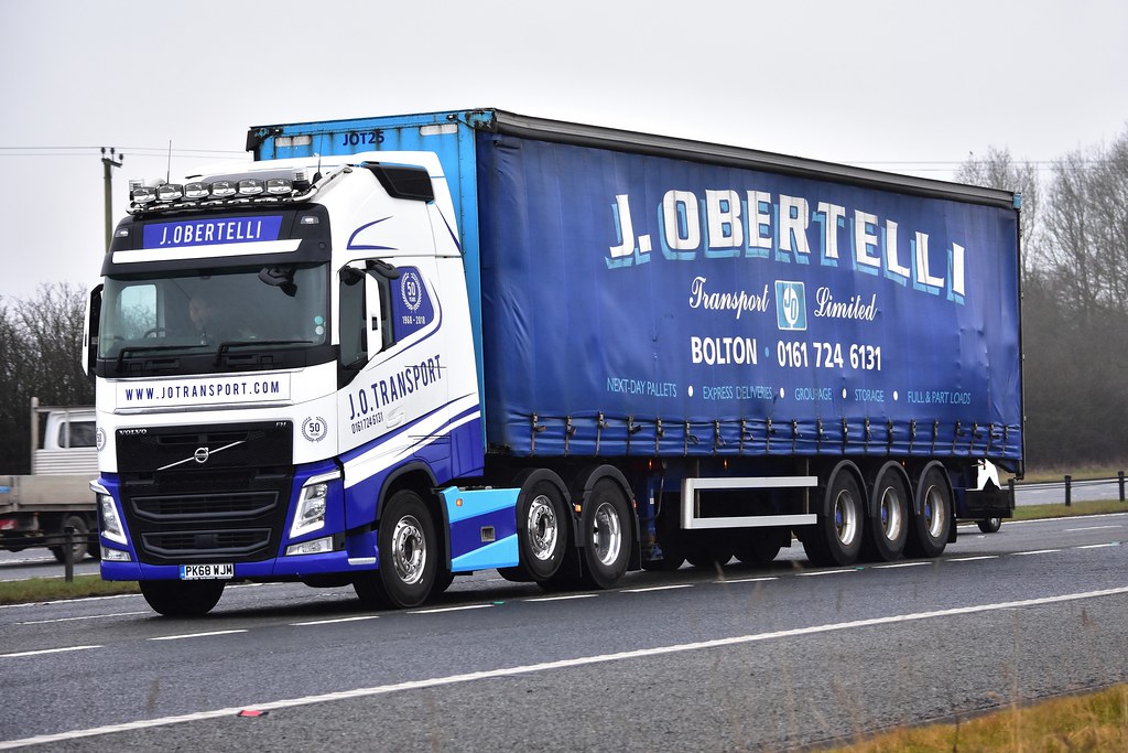 J.Obertelli Transport PK68 WJN NORTH EAST TRUCK PHOTOS Flickr