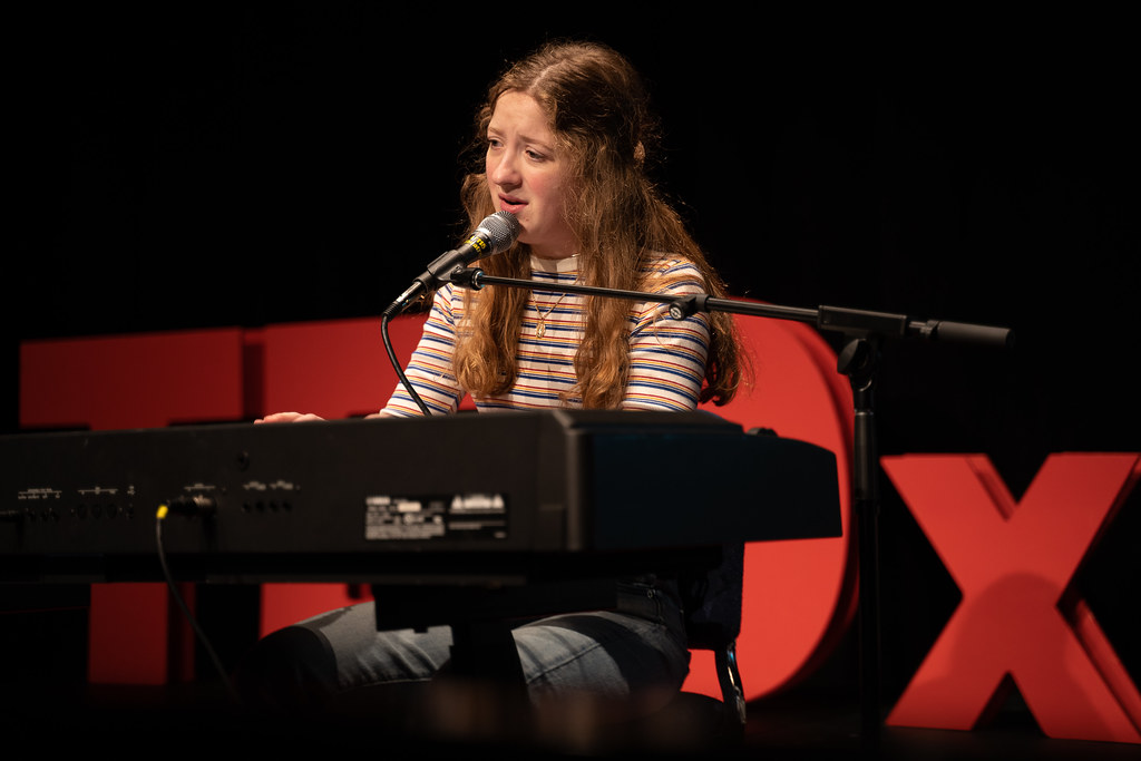 Sylvia Kollasch TEDxLFHS musician Sylvia Kollasch. Photo b… Flickr