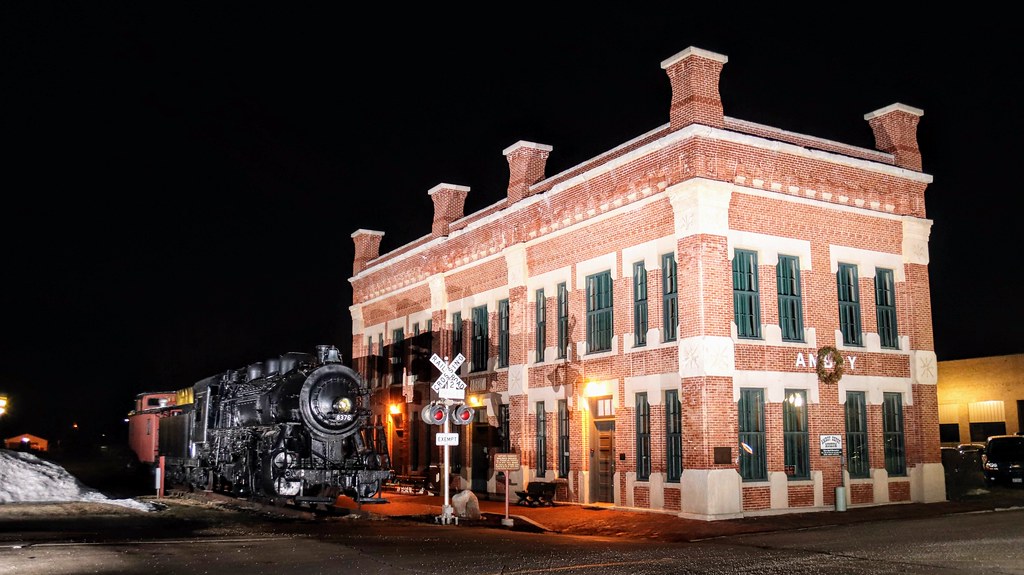 Railroad Remnant In Amboy GTW 8376 sits on display in Ambo… Flickr