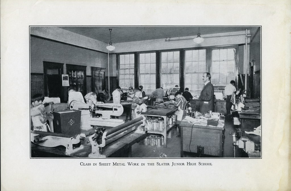 Schools Public Slater Jr High Sheet Metal Class No… Flickr