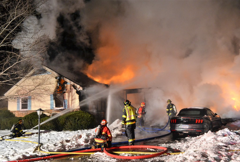 Geneseo, NY house fire Flickr