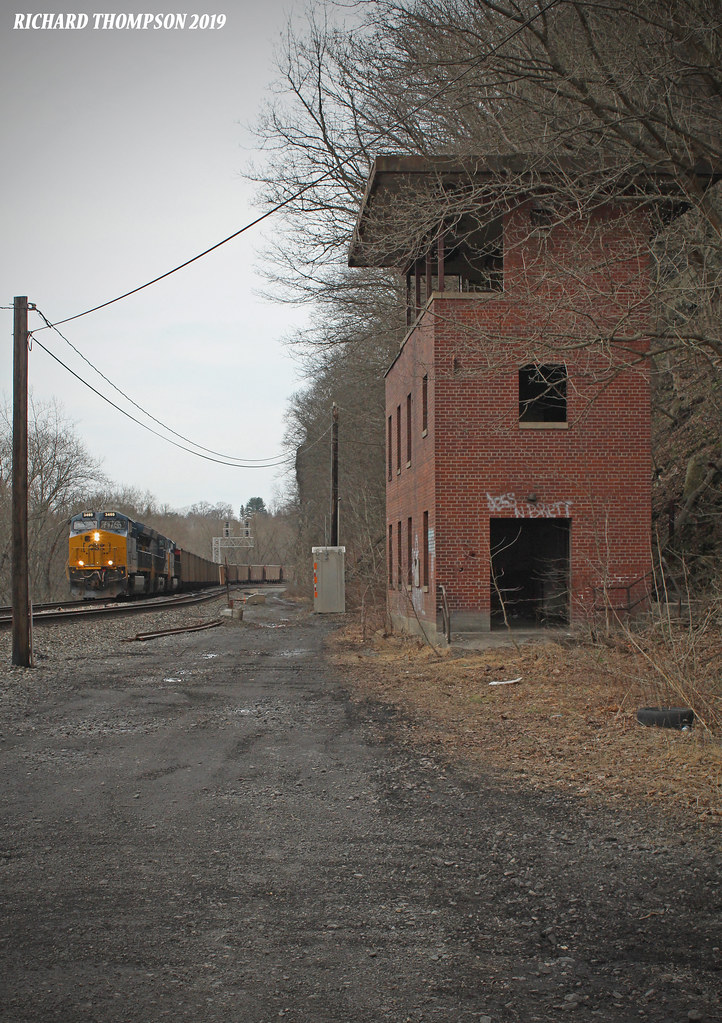CSX U315 FN Tower Patterson Creek, WV 3/30/19 A threepack… Flickr