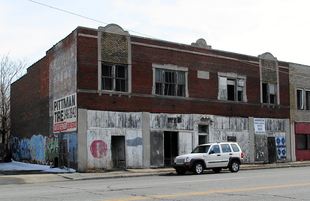 Vacant Building, Detroit, Michigan *Hajee Flickr